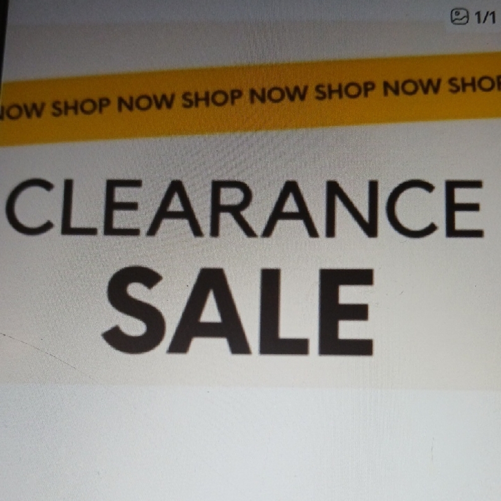 Clearance Sale Listing For LIVE SHOWS